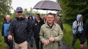 Familienwanderung ohne den CDU-Vorsitzenden