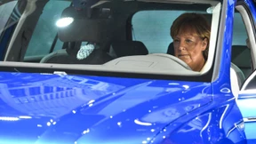 Merkel eröffnet Automesse IAA