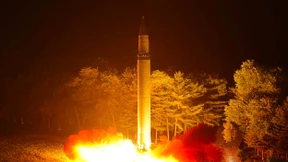 So weit sie den Sprengkopf tragen kann