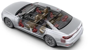 So klingt es im Audi A8