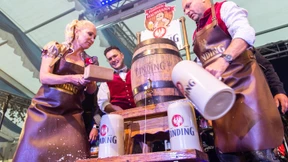 Wies'n-Stimmung in Frankfurt