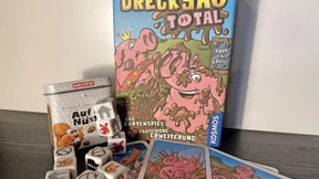 Hektische Hörnchen, schmutzige Schweine