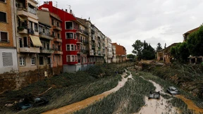 Massive Sturmflut setzt Nordspanien unter Wasser