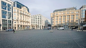 Rathenauplatz mit Dach