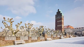 Streit um Besucherzentrum für Welterbestätte Mathildenhöhe