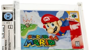 Videospielkassette „Super Mario 64“ für 1,31 Millionen Euro versteigert