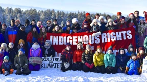 Klima-Demo am Polarkreis mit Greta Thunberg