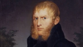 So sah die Malerin den Kollegen 