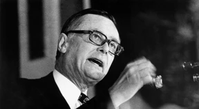 Der Minister kann überhaupt nicht sprechen