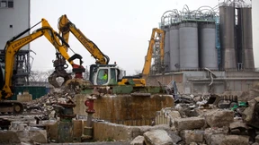 120.000 Tonnen Beton und Schrott abtransportiert