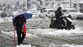 Verkehrschaos in China