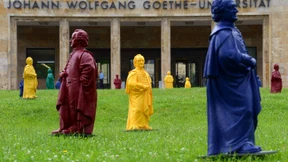 40 bunte Goethe-Skulpturen geklaut