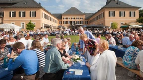 Schaulaufen auf Schloss Johannisberg