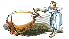 Von den Grünen durch die Manege geführt