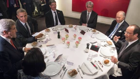 Nicht einmal Blickkontakt mit Putin  