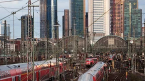 Heißes Wasser unter der Frankfurter Innenstadt