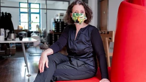 Eine Textilfabrik im Homeoffice