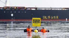 Greenpeace-Protest vor Fehmarn gegen russische Ölimporte