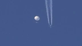 US-Militär beobachtet Ballon mit unklarer Herkunft