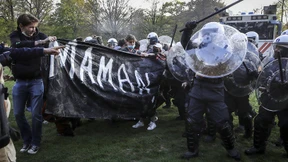 Belgische Polizei löst Corona-Protest von Jugendlichen auf