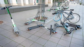 Mit Geofencing und Bußgeldern gegen Scooter-Wildwuchs