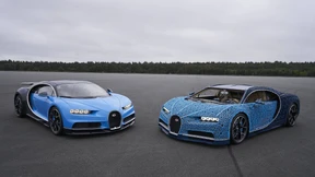 Bugatti aus Lego im Maßstab 1:1
