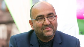 Mit Nouripour und Düring