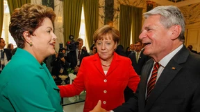 Pfiffe für Rousseff 