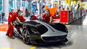 Ferrari auf der Überholspur