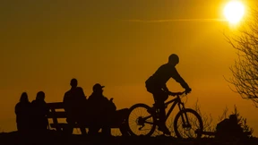 Strahlender Sonnenschein und bis zu 24 Grad warm