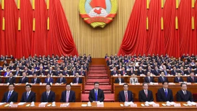 China genießt und schweigt