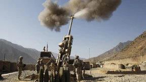 Schwere Waffen für die Schlacht im Donbass