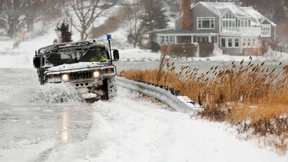 Schneestürme bremsen amerikanisches Wirtschaftswachstum