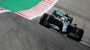 Bottas beim Qualifying auf der Eins – Vettel dahinter