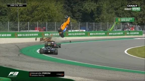 Abflug über den Randstein