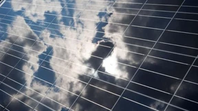 Die Solarzellen von der Wäscheleine