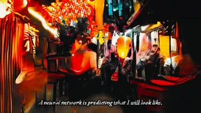 Frenetischer Tanz der Avatare