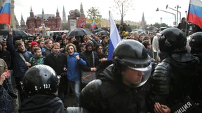Zahlreiche Festnahmen bei Protesten gegen Putin