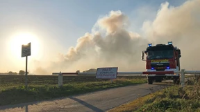 Löschen des Moorbrands kann noch Wochen dauern