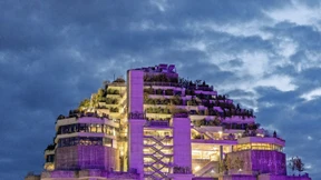 Ein Berg an der Elbe