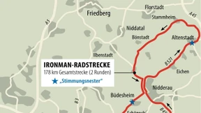 Durch Waldsee, Wetterau und Hochhausschluchten