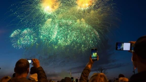 Feuerwerk zum „Tag des Sieges" in Russland