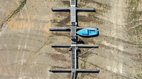 Im Winter See, im Sommer Wüste