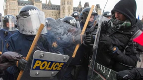 Zusammenstöße bei Protesten gegen UN-Migrationspakt