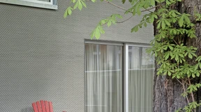 In einem Kleid aus Faserzement