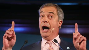 Nigel Farages Rede ruft Polizei auf den Plan