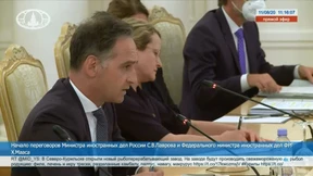 Maas kritisiert Russland, dann bricht Live-Übertragung ab