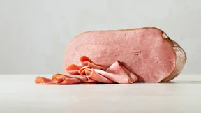 Wenn der Schinken aus der Textilmaschine kommt