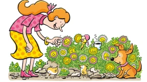 Gefälschte Blumensamen