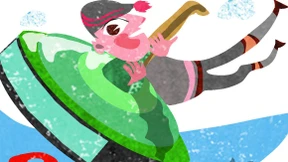 So nah wie möglich an den Puck heran